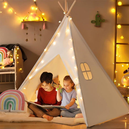 tiny-land®-teepee-for-kids-with-mat--Sophia's Style--3